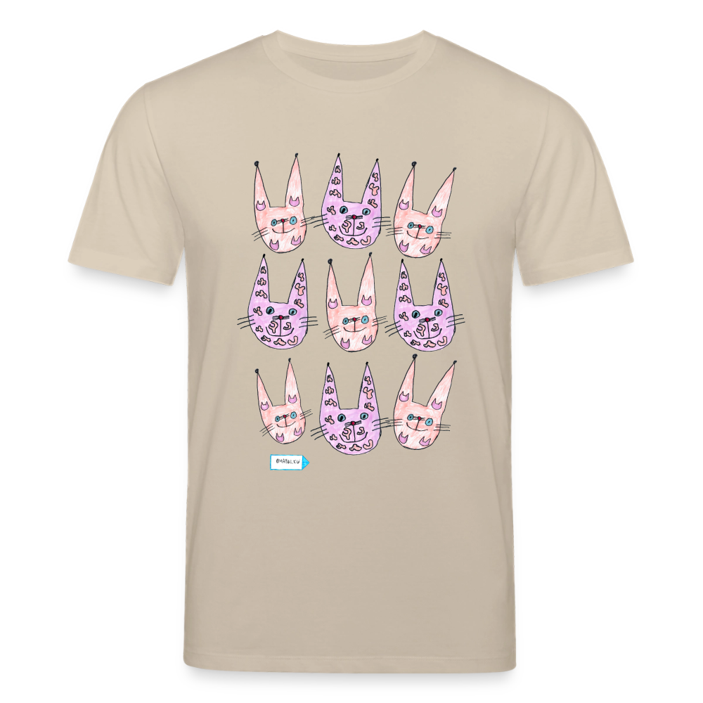 OmaPolun vuosipaita 2026 unisex luomu-t-paita - beige