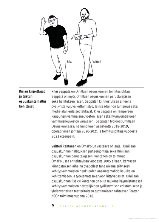 Käsikirja Tuettu osuuskuntamalli