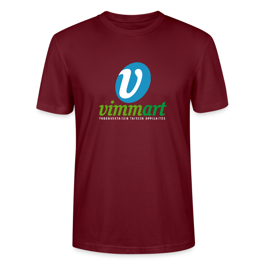 Stanley/Stella CRAFTER unisex t-paita - burgundin punainen