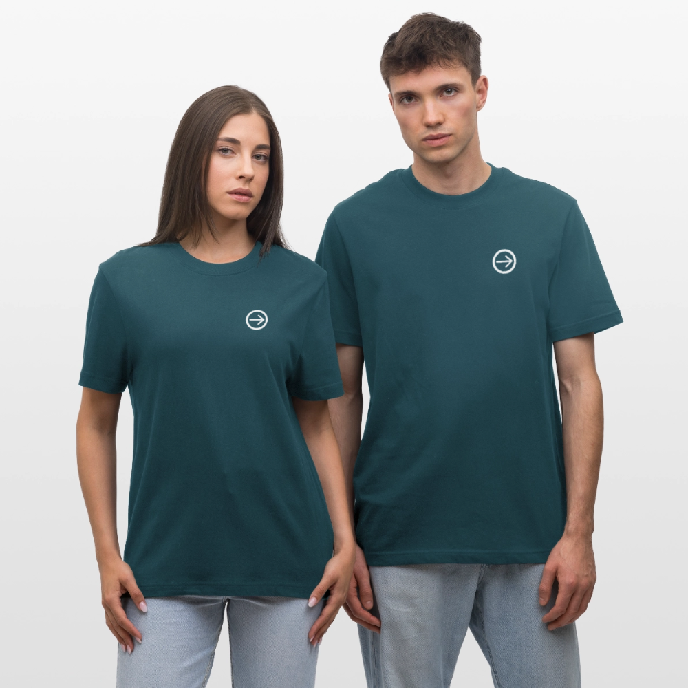 Stanley/Stella Relaxed Fit Unisex luomu-t-paita Sparker - tumma petroli