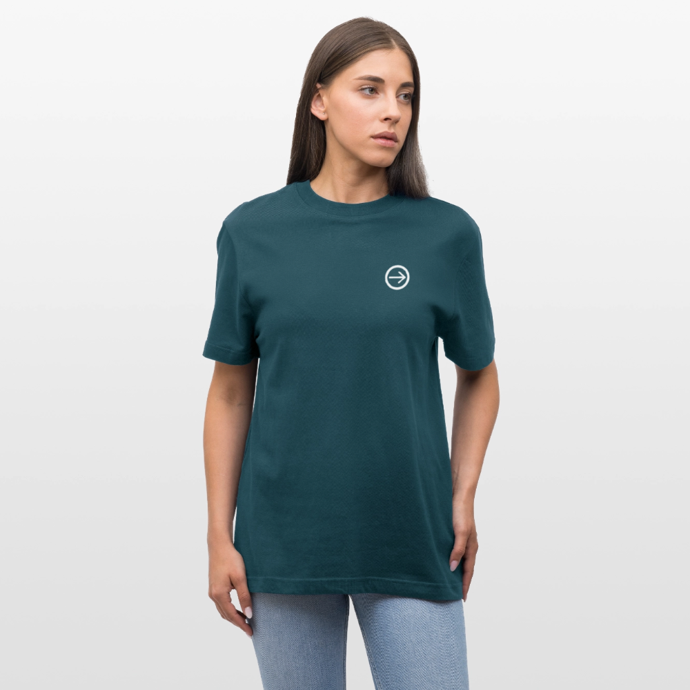 Stanley/Stella Relaxed Fit Unisex luomu-t-paita Sparker - tumma petroli