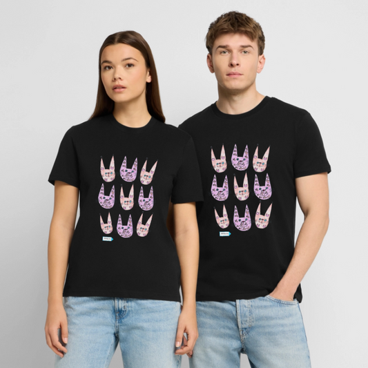 OmaPolun vuosipaita 2026   unisex luomu-t-paita - musta