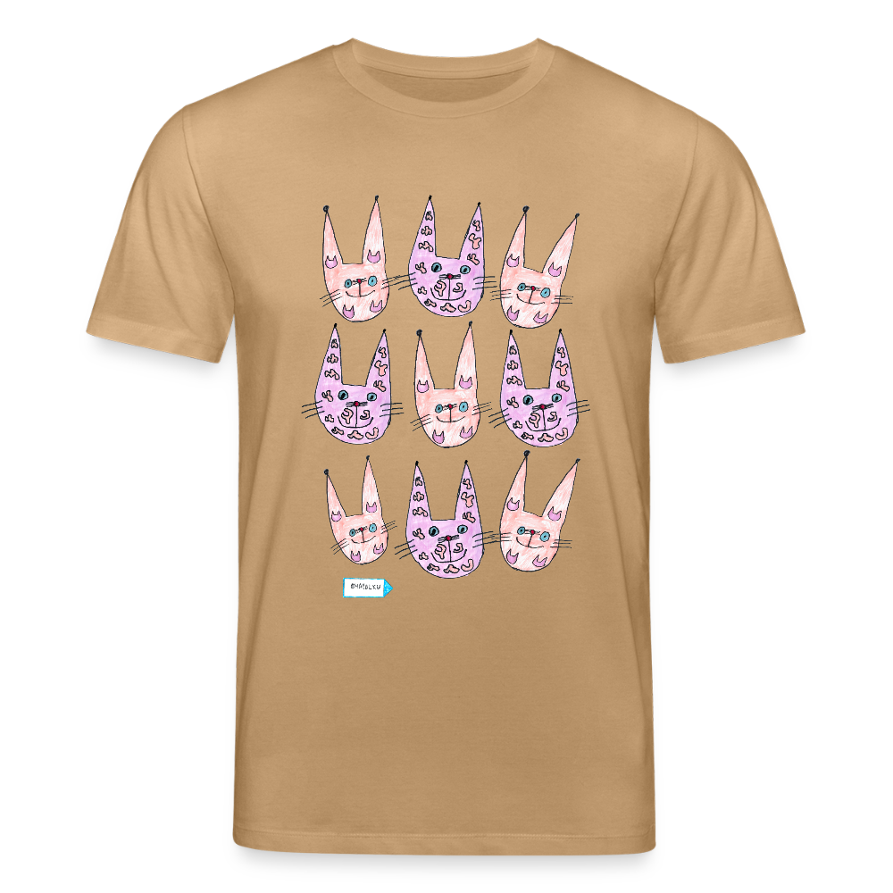 OmaPolun vuosipaita 2026   unisex luomu-t-paita - toffee 